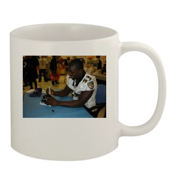 Baltimore Ravens 11oz White Mug