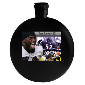 Baltimore Ravens Round Flask