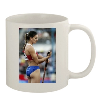 Yelena Isinbayeva 11oz White Mug