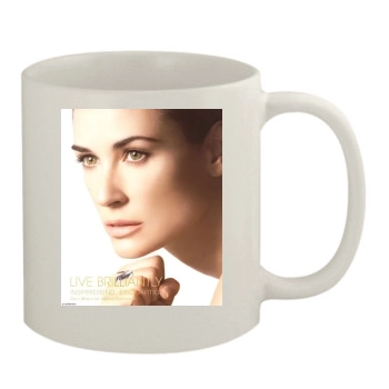 Demi Moore 11oz White Mug