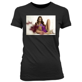 Sabrisse Women's Junior Cut Crewneck T-Shirt
