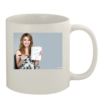Emma Roberts 11oz White Mug