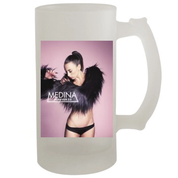 Medina 16oz Frosted Beer Stein