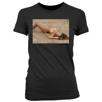 Midge Women's Junior Cut Crewneck T-Shirt