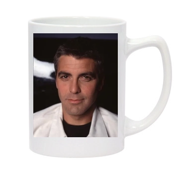 George Clooney 14oz White Statesman Mug