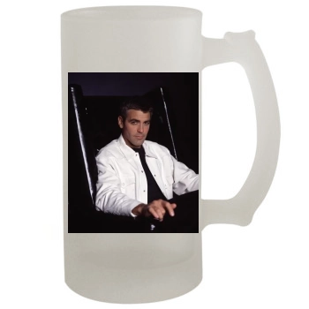 George Clooney 16oz Frosted Beer Stein