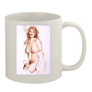 Olivia De Berardinis 11oz White Mug