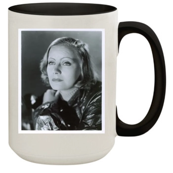Greta Garbo 15oz Colored Inner & Handle Mug