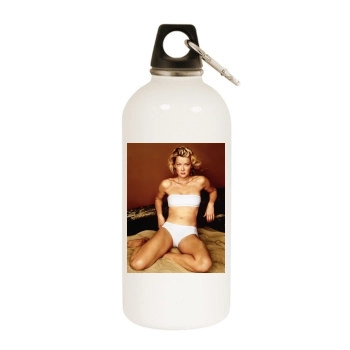 Gretchen Mol White Water Bottle With Carabiner