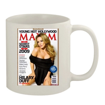 Hilary Duff 11oz White Mug