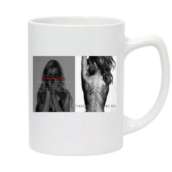 Tinashe 14oz White Statesman Mug