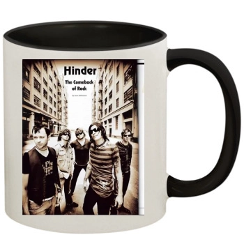 Hinder 11oz Colored Inner & Handle Mug