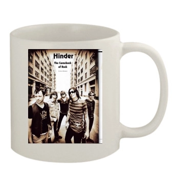 Hinder 11oz White Mug