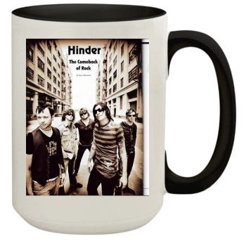 Hinder 15oz Colored Inner & Handle Mug