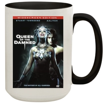 Queen Of The Damned (2002) 15oz Colored Inner & Handle Mug