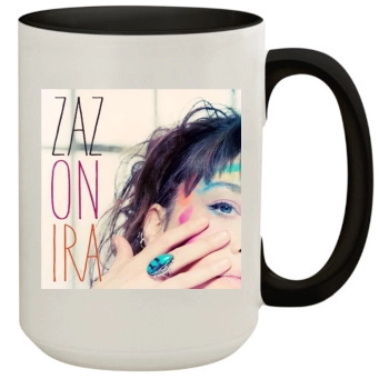 Zaz 15oz Colored Inner & Handle Mug