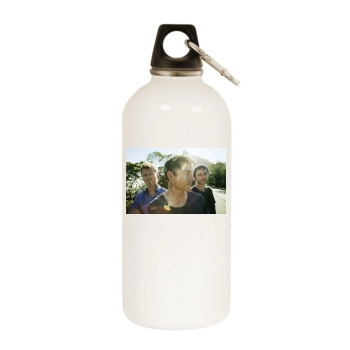 A-Ha White Water Bottle With Carabiner