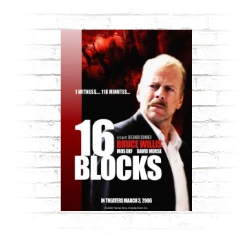 16 Blocks (2006) Poster