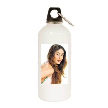 Kareena Kapoor White Water Bottle With Carabiner