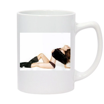 Kate Beckinsale 14oz White Statesman Mug