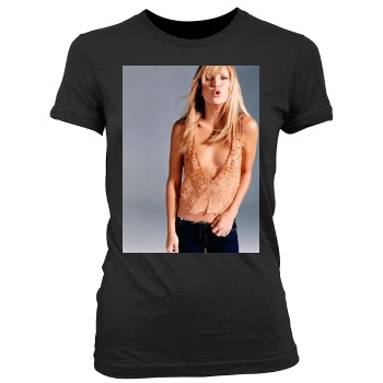 Kate Hudson Women's Junior Cut Crewneck T-Shirt