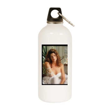 Kirstie Alley White Water Bottle With Carabiner