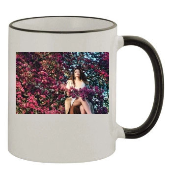 Lorde 11oz Colored Rim & Handle Mug