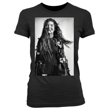 Lorde Women's Junior Cut Crewneck T-Shirt