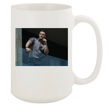 Luke Evans 15oz White Mug