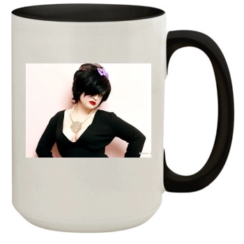 Kelly Osbourne 15oz Colored Inner & Handle Mug