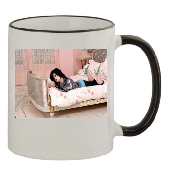 Kelly Osbourne 11oz Colored Rim & Handle Mug