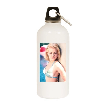 Kirsten Storms White Water Bottle With Carabiner
