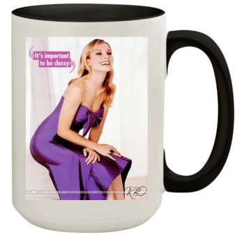 Kristen Bell 15oz Colored Inner & Handle Mug
