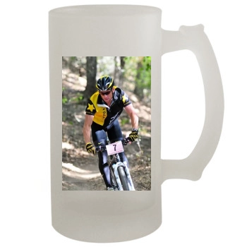 Lance Armstrong 16oz Frosted Beer Stein