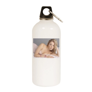 LeAnn Rimes White Water Bottle With Carabiner
