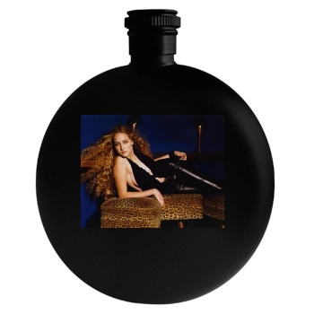 Leelee Sobieski Round Flask