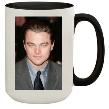 Leonardo DiCaprio 15oz Colored Inner & Handle Mug