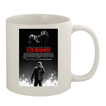 13 Sins (2014) 11oz White Mug