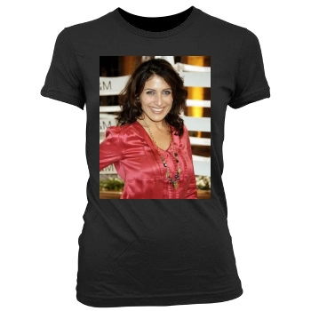 Lisa Edelstein Women's Junior Cut Crewneck T-Shirt