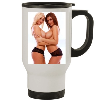 Lucy Pinder Stainless Steel Travel Mug