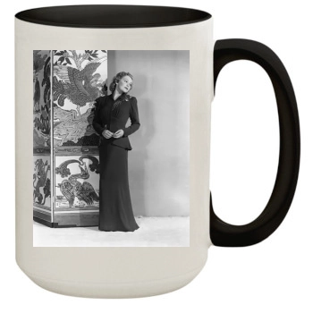 Madeleine Carroll 15oz Colored Inner & Handle Mug
