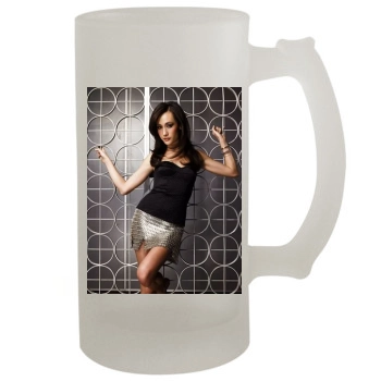 MAGGIE Q 16oz Frosted Beer Stein
