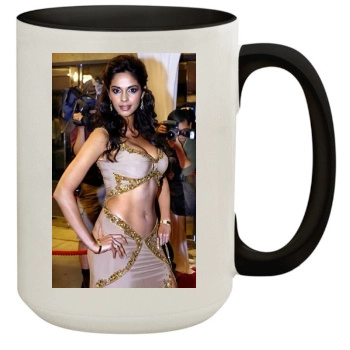 Mallika Sherawat 15oz Colored Inner & Handle Mug