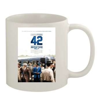 42 (2013) 11oz White Mug
