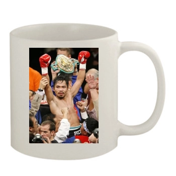 Manny Pacquiao 11oz White Mug