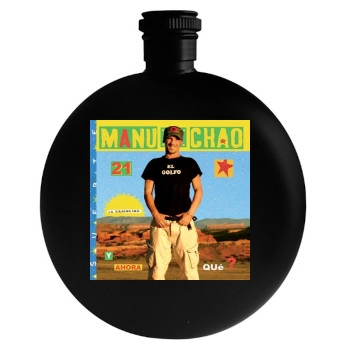 Manu Chao Round Flask