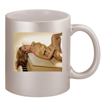 Mariah Carey 11oz Metallic Silver Mug