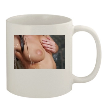 Linda 11oz White Mug