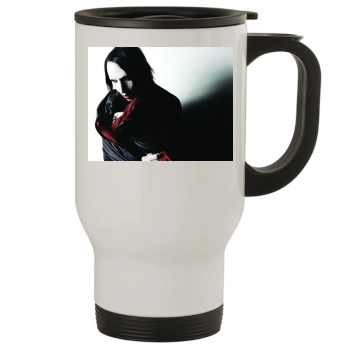 Marilyn Manson Stainless Steel Travel Mug