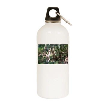 Ceres White Water Bottle With Carabiner